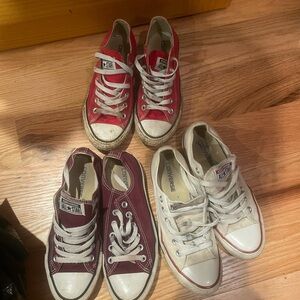 Converse 3 pair